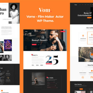 Vome - Tema de WordPress para productos cinematográficos de cine